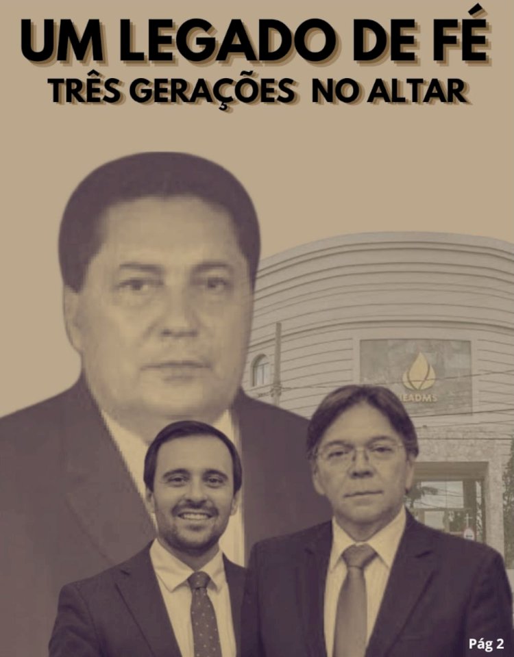 UM LEGADO DE FÉ: TRÊS GERAÇÕES NO ALTAR