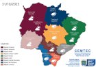 Outubro encerra com temperaturas amenas e chance de chuva em MS
