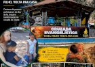 Cruzada “Volta para Casa, Filho” marca manhã de fé, louvor e salvação na Praça Ary Coelho