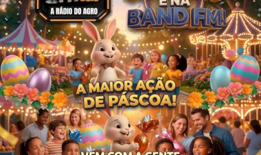 Band FM prepara grande ação de Páscoa para crianças em Bandeirantes (MS)