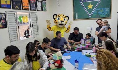 Mesmo com chuva, FFMS mantém portas abertas e recebe famílias em ação de integração