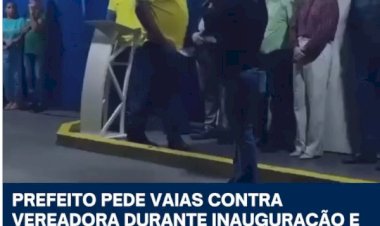 A inauguração da Casa do Artesanato