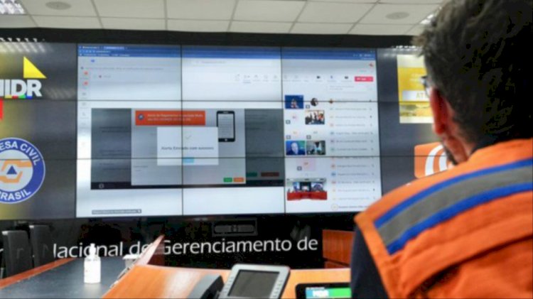 Sistema de alertas da Defesa Civil volta ao ar após manutenção