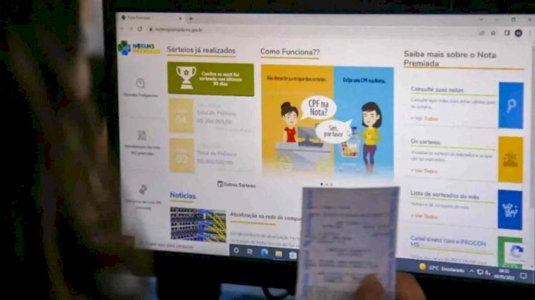 CPF na nota? Sorteio de R$ 300 mil da Nota MS Premiada acontece no sábado