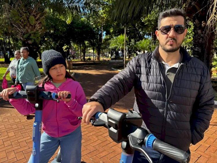 Intuitivos e fáceis, mas perigosos: patinetes elétricos alugáveis agradam campo-grandenses