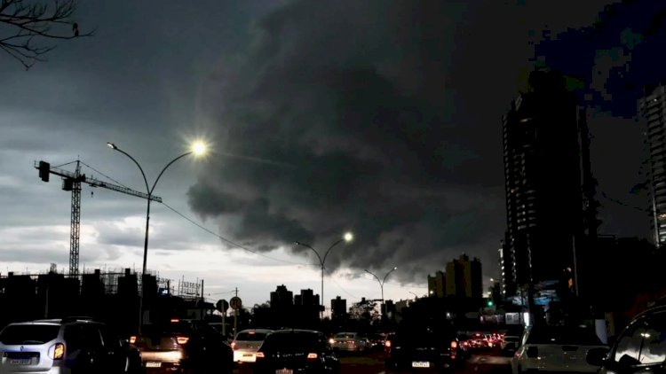 Alerta: MS entra na rota de temporais por três dias com ventos de mais de 100 km/h