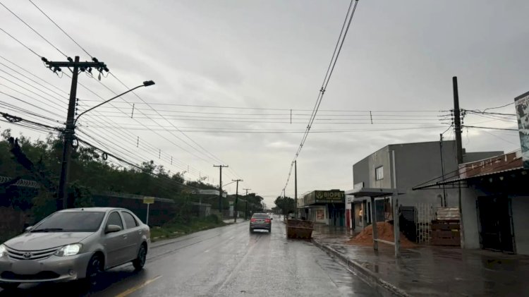 Campo Grande amanhece chuvosa e registra acumulado de 31,6 mm nas últimas 3 horas
