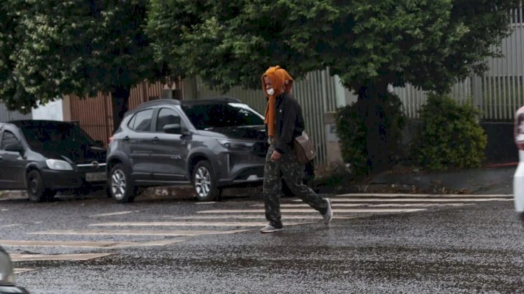 Frente fria mantém chuva e temperaturas amenas em MS nesta terça-feira